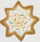 click here to view larger image of North Star Cookie (hand painted canvases)