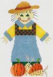 click here to view larger image of Mrs Scarecrow (hand painted canvases)