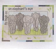 click here to view larger image of Fives - As High As An Elephants Eye (hand painted canvases)
