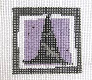 click here to view larger image of Witchs Hat - Purple (hand painted canvases)