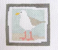 click here to view larger image of Seagull - Profile (hand painted canvases)