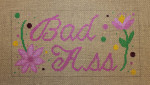 click here to view larger image of Bad Ass On Beige (hand painted canvases)