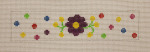 click here to view larger image of Bracelet - Mexican Flowers (hand painted canvases)