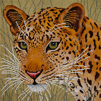 click here to view larger image of Leopard In Grasses (hand painted canvases)