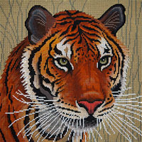 click here to view larger image of Tiger In Grasses (hand painted canvases)