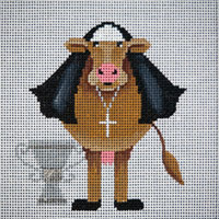 click here to view larger image of Holy Cow (hand painted canvases)