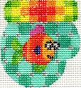 click here to view larger image of Rainbow Fish Munchkin Mitten 1 (hand painted canvases)