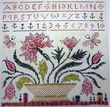 click here to view larger image of Very Fine Sampler, A (hand painted canvases)