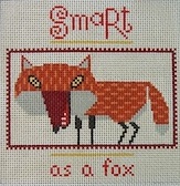 click here to view larger image of Smart As A Fox (hand painted canvases)
