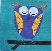 click here to view larger image of Hootsy Owl (hand painted canvases)
