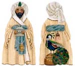 click here to view larger image of Arabian King (hand painted canvases)