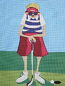 click here to view larger image of Golf Mama 1 (hand painted canvases)