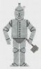 click here to view larger image of Tin Man (hand painted canvases)