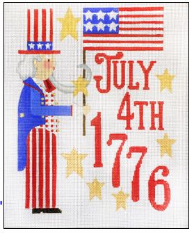 click here to view larger image of July 4th 1776 (hand painted canvases)