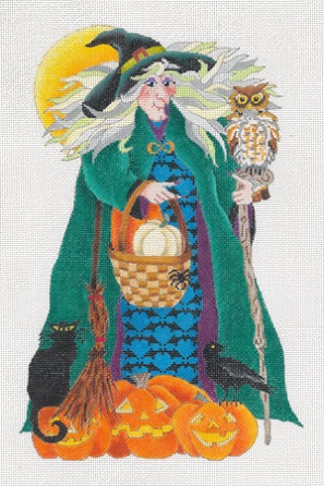 click here to view larger image of Wizards Woman (hand painted canvases)