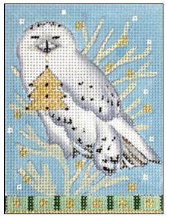 click here to view larger image of Snowy Owl (hand painted canvases)