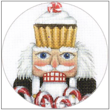 click here to view larger image of Cook Nutcracker Ornament (hand painted canvases)