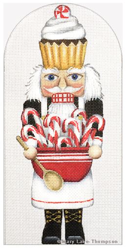 click here to view larger image of Cook Nutcracker (hand painted canvases)