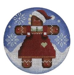 click here to view larger image of Gingerbread Woman (hand painted canvases)