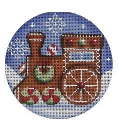 click here to view larger image of Gingerbread Engine (hand painted canvases)