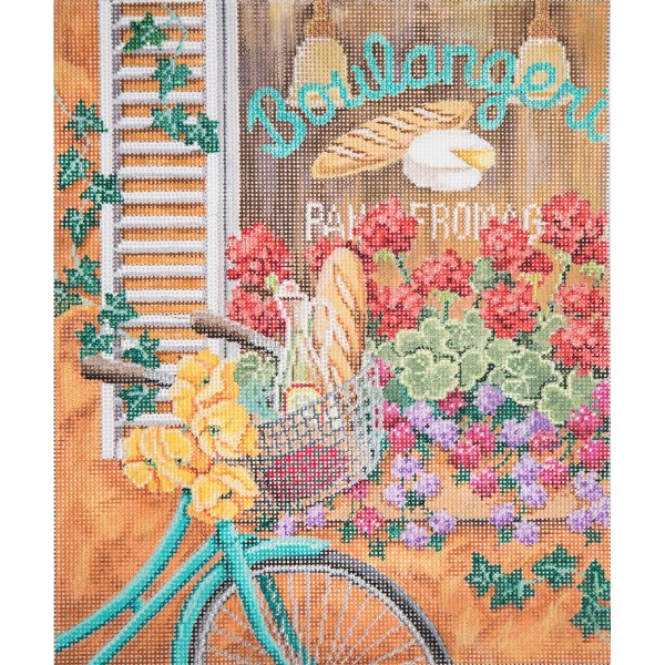 click here to view larger image of Bike In France (hand painted canvases)