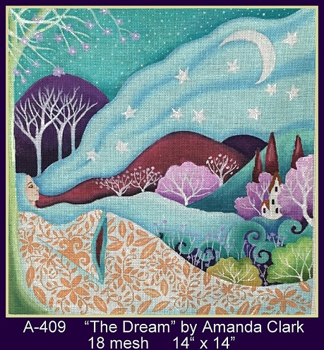 click here to view larger image of Dream, The (hand painted canvases)