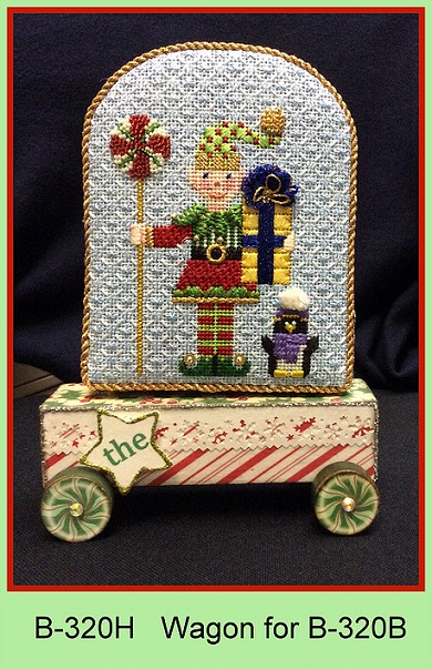 click here to view larger image of Wagon for Tis The Season To Be Jolly Elf (accessories)