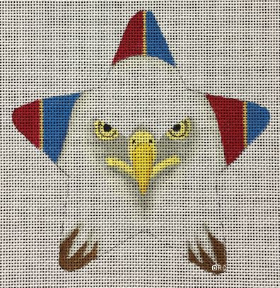 click here to view larger image of American Eagle Star (hand painted canvases)