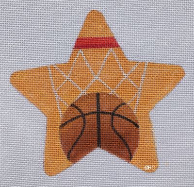 click here to view larger image of Basketball Star (hand painted canvases)
