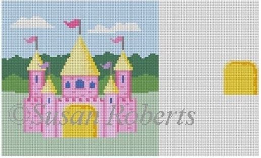 click here to view larger image of Tooth Fairy Castle (hand painted canvases)
