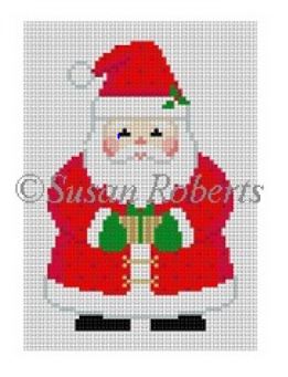 click here to view larger image of Gifting Santa (hand painted canvases)