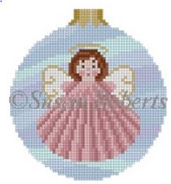 click here to view larger image of Seashell Angel (hand painted canvases)