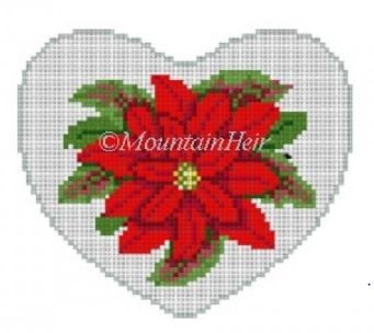 click here to view larger image of Poinsettias (hand painted canvases)