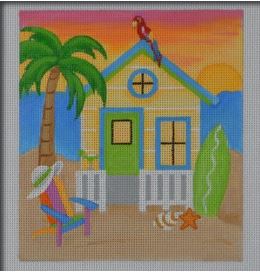 click here to view larger image of Margaritaville Beach House (hand painted canvases)