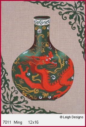 click here to view larger image of Ming (hand painted canvases)