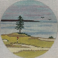 click here to view larger image of Chambers Bay WA Ornament (hand painted canvases)