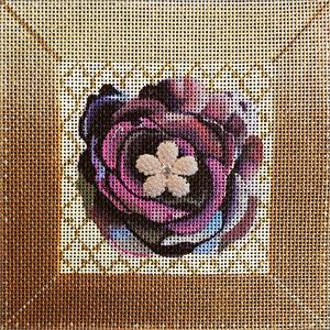 click here to view larger image of Purple Bling Flower (hand painted canvases)