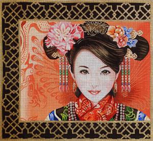 click here to view larger image of Zang Yen (Glamorous) (hand painted canvases)