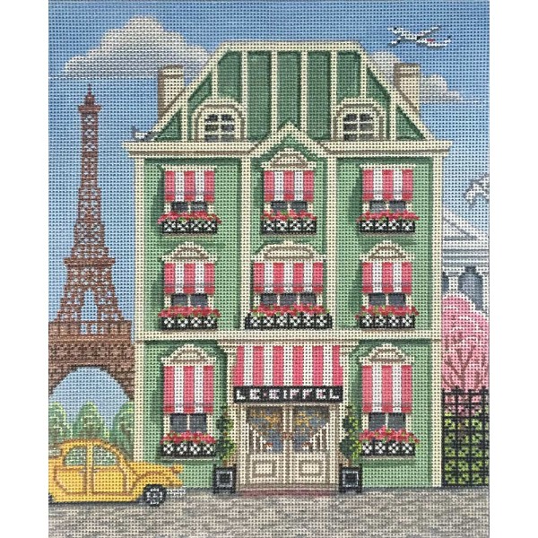 click here to view larger image of Paris Hotel (hand painted canvases)