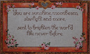 click here to view larger image of You Are Sunshine (hand painted canvases)