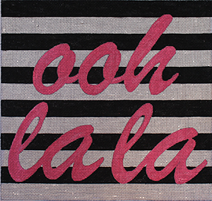 click here to view larger image of ooh la la (hand painted canvases)