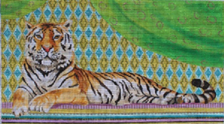 click here to view larger image of Vintage Tiger (hand painted canvases)