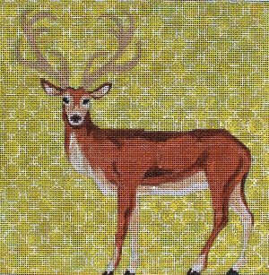 click here to view larger image of Deer (hand painted canvases)