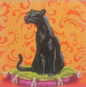 click here to view larger image of Black Panther (hand painted canvases)