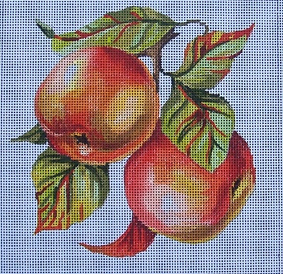 click here to view larger image of Apples (hand painted canvases)