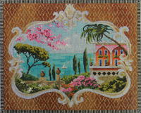 click here to view larger image of Colors of Crete (hand painted canvases)