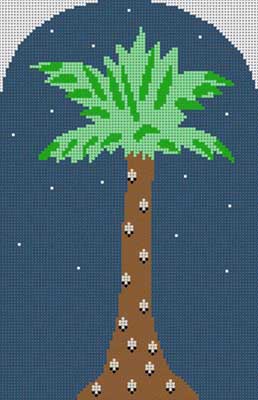 click here to view larger image of Palm Tree Nativity (hand painted canvases)