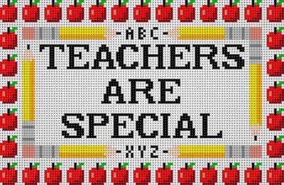 click here to view larger image of Teachers Are Special (hand painted canvases)