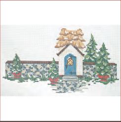 click here to view larger image of Winter Village - Village Gate House Stitch Guide (books)