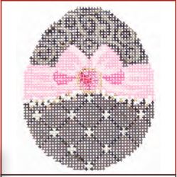 click here to view larger image of Chocolate Ribbon Egg Stitch Guide (books)
